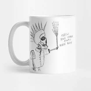 THROW YOUR HORN AWAY RUDEBOY Mug